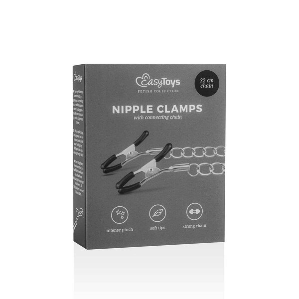 EasyToys - láncos mellbimbó csipesz (2db)