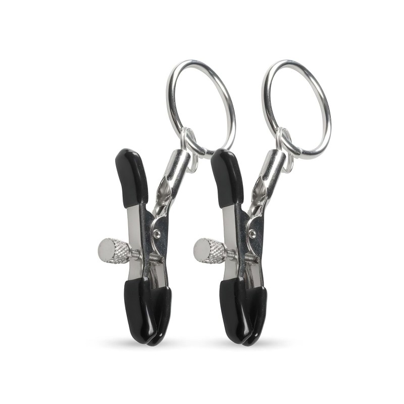 EasyToys Small Ring - gyűrűs bimbócsipesz, BDSM kiegészítő (2 db) 158653 termék bemutató kép