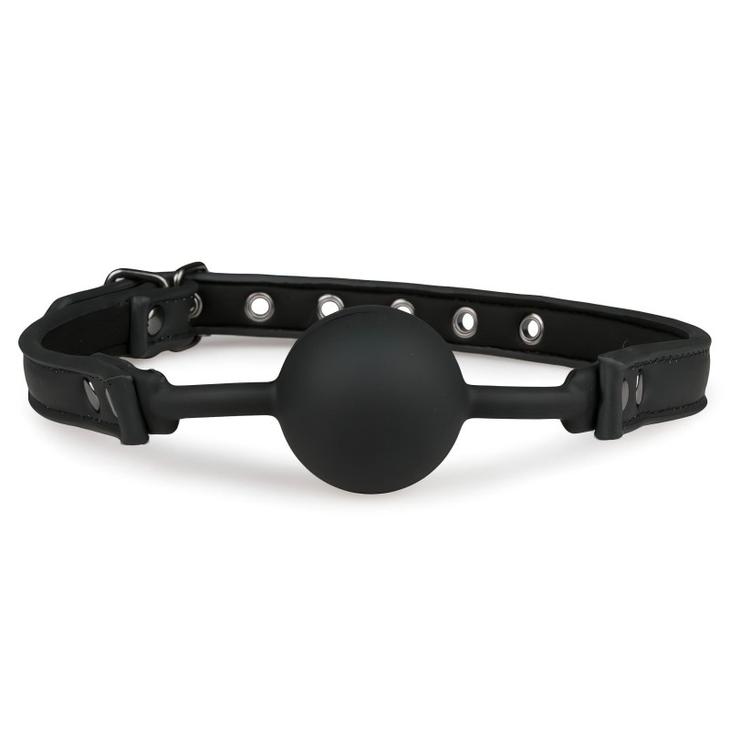 Easytoys - szájpecek szilikon labda (fekete) 109824 termék bemutató kép