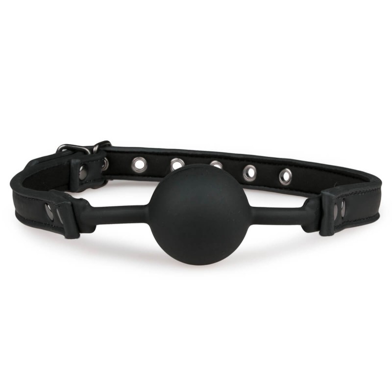 Easytoys - szájpecek szilikon labda (fekete) 73729 termék bemutató kép