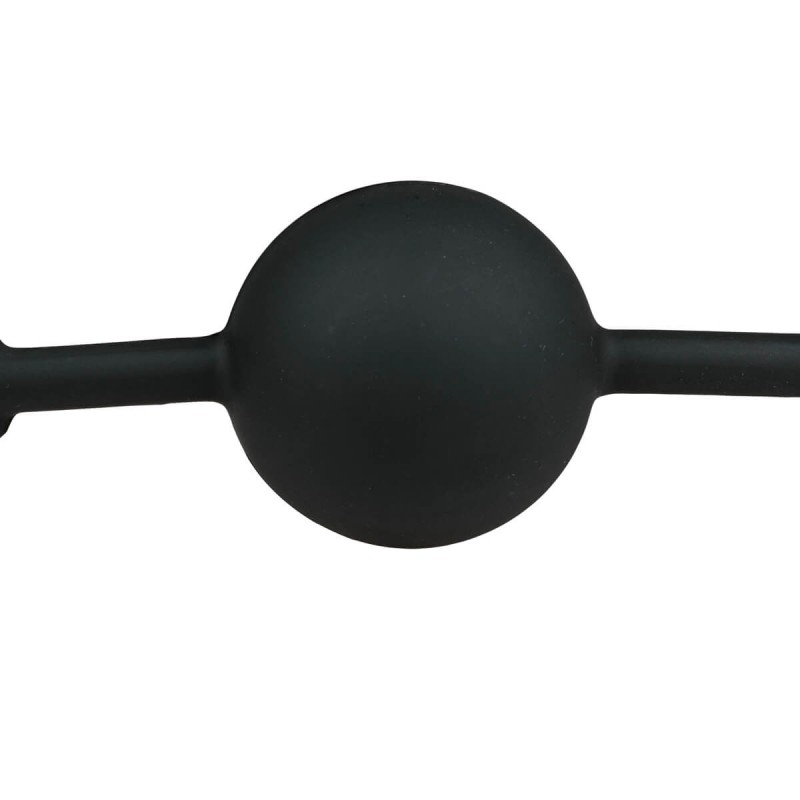 Easytoys - szájpecek szilikon labdával (fekete) 73730 termék bemutató kép