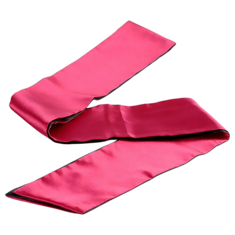 Erospace Wild Play - szatén szemmaszk szerepjátékhoz (fekete-pink) 170222 termék bemutató kép