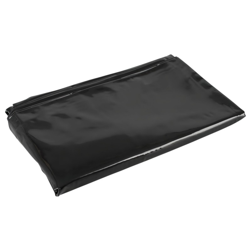 Vinyl szex ágynemű - fekete (135x200cm) 100193 termék bemutató kép