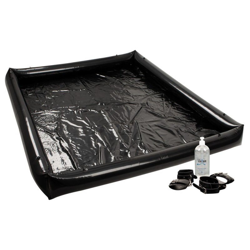 Fetish Glossy Games - orgia medence, bilinccsel (140x185cm) 64227 termék bemutató kép