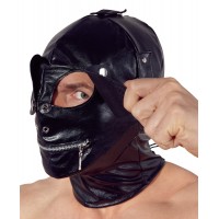 Fetish - variálható gyíkarc maszk (fekete) 26572 termék bemutató kép