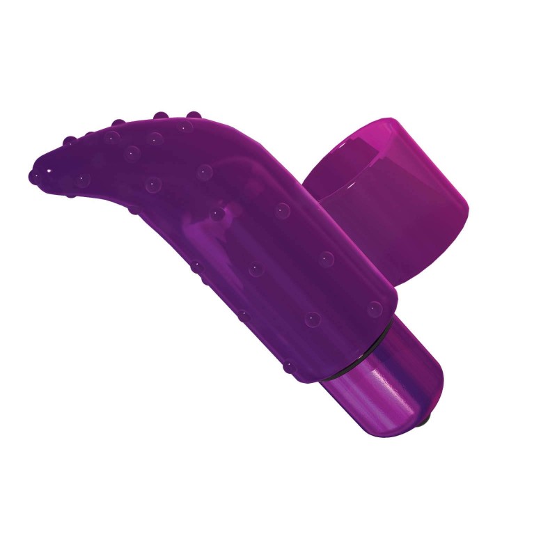 Frisky Finger - vízálló ujjvibrátor (lila) 30796 termék bemutató kép