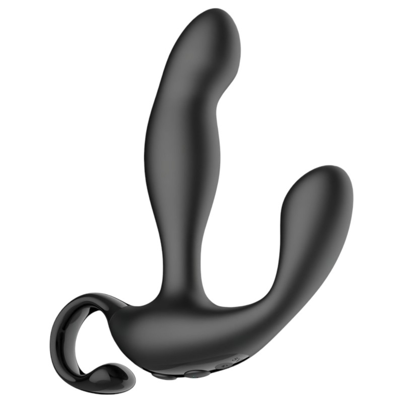 Funny Me Finger Wiggle - rádiós prosztata vibrátor (fekete) 110276 termék bemutató kép