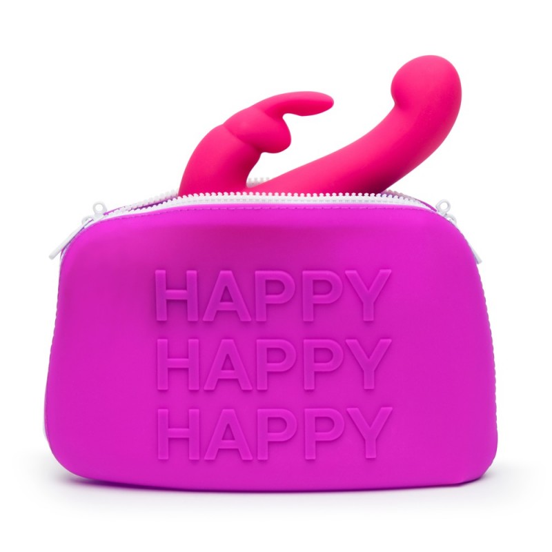 Happyrabbit - szex-játék neszeszer (lila) - nagy 58028 termék bemutató kép