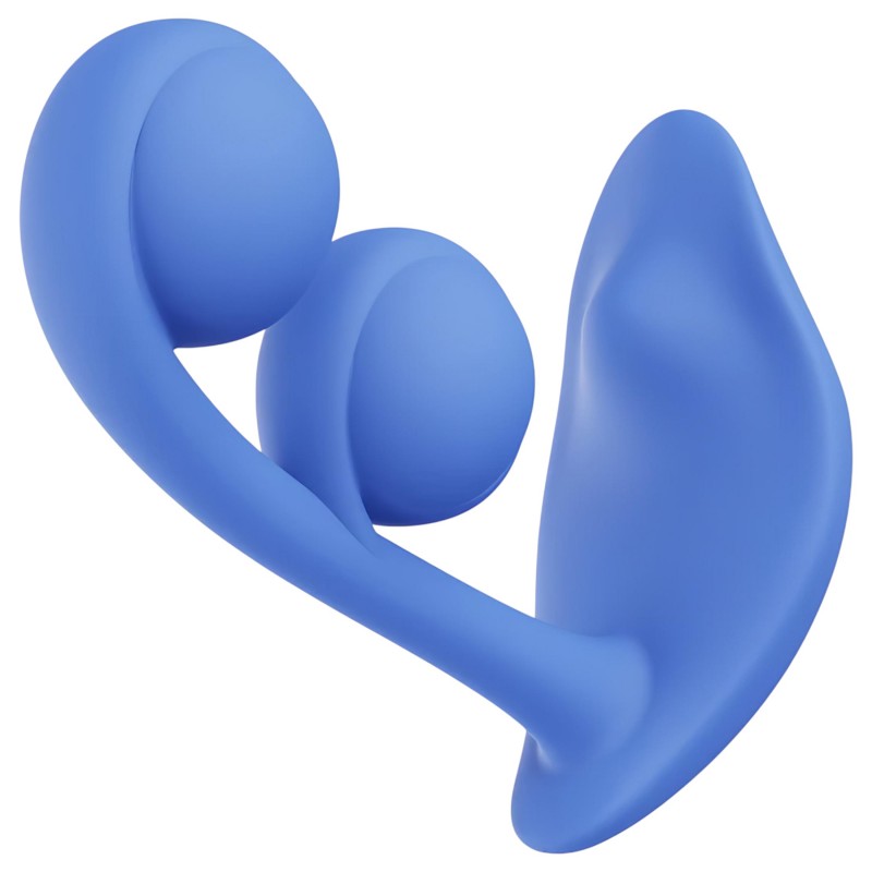 Honey Play Box Melody - App-vezérelt gyöngyös 2in1 vibrátor (kék) 147182 termék bemutató kép