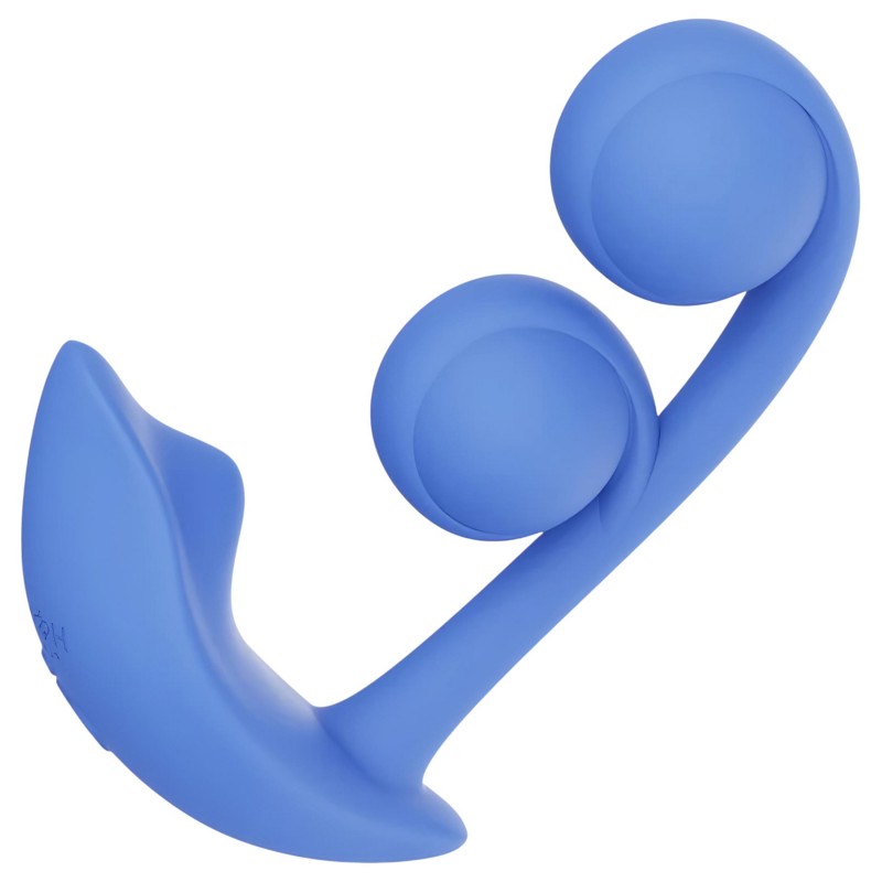 Honey Play Box Melody - okos, gyöngyös 2in1 vibrátor (kék) 125698 termék bemutató kép