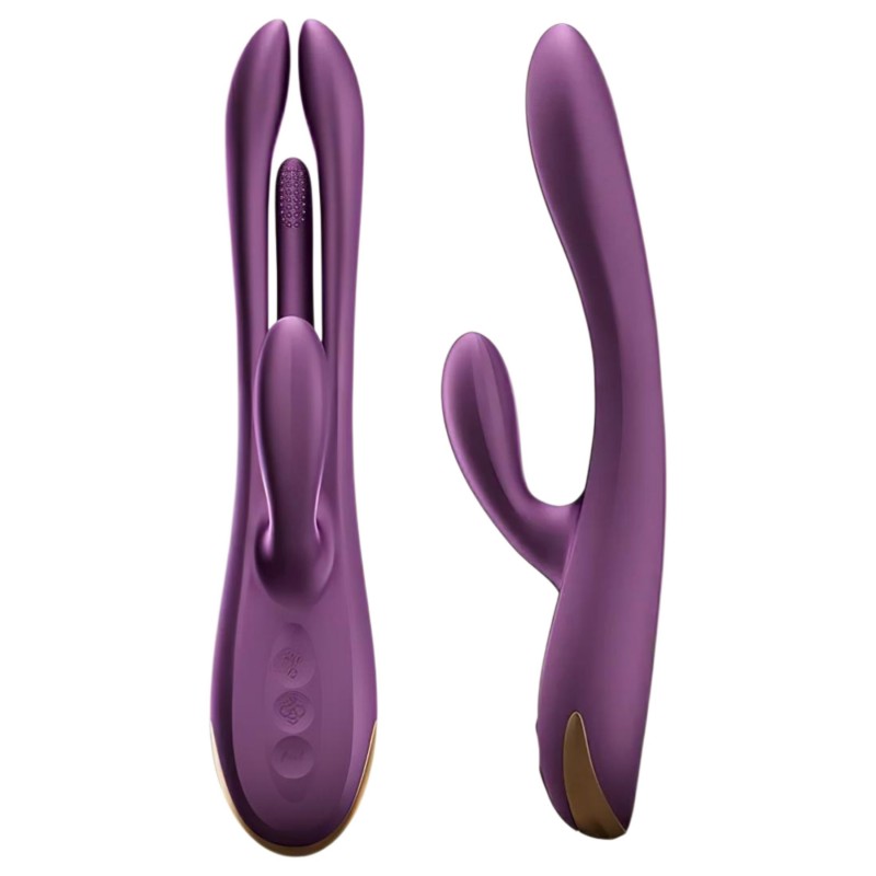 Honey Play Box Terri - App-vezérelt csiklókaros vibrátor (lila) 147187 termék bemutató kép