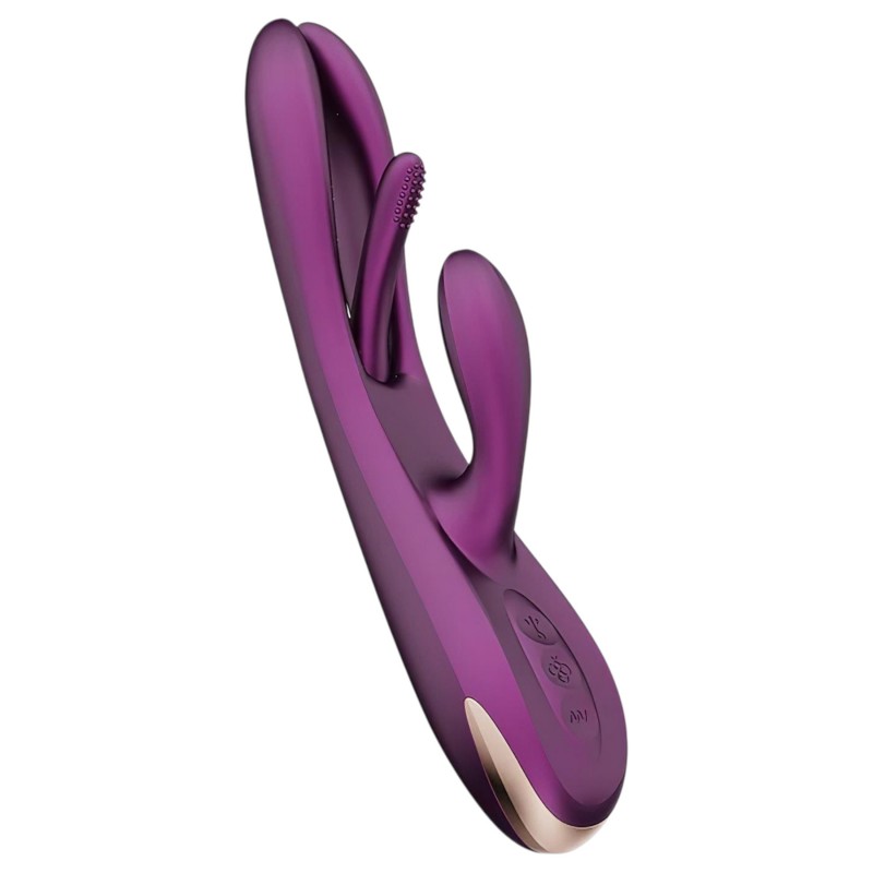 Honey Play Box Terri – App-vezérelt csiklókaros vibrátor (lila) 139160 termék bemutató kép