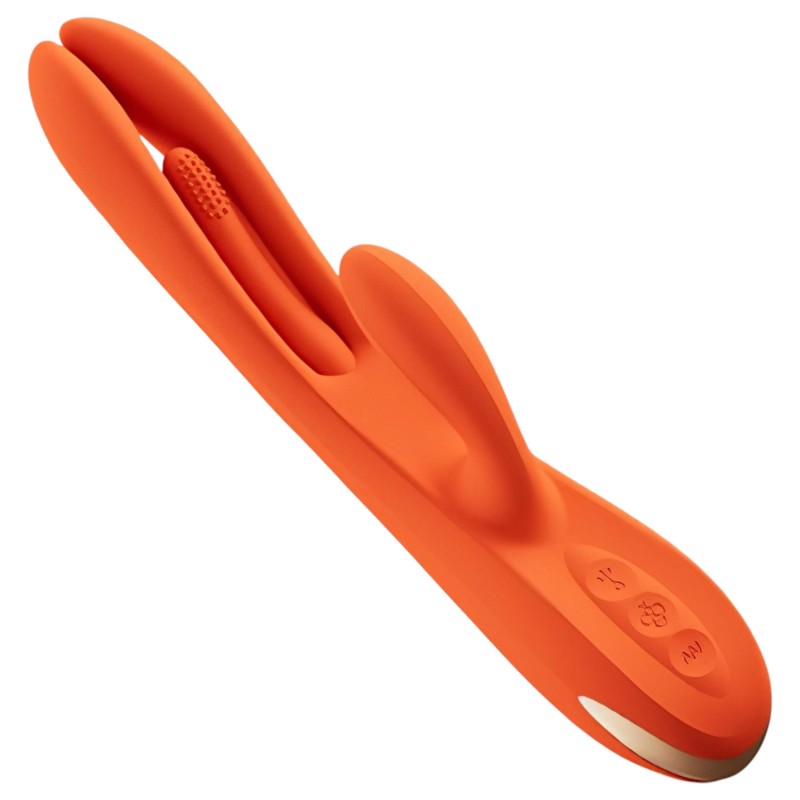 Honey Play Box Terri - App-vezérelt csiklókaros vibrátor (narancs) 139165 termék bemutató kép