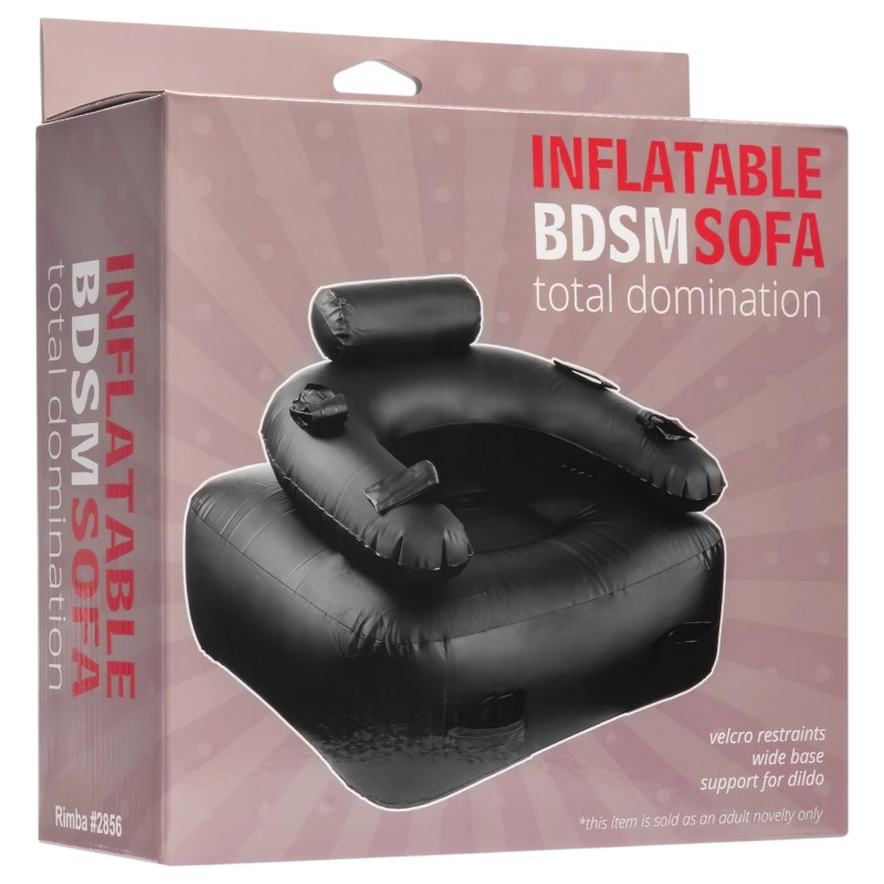Inflatable Fun - BDSM szófa (fekete) 104746 termék bemutató kép