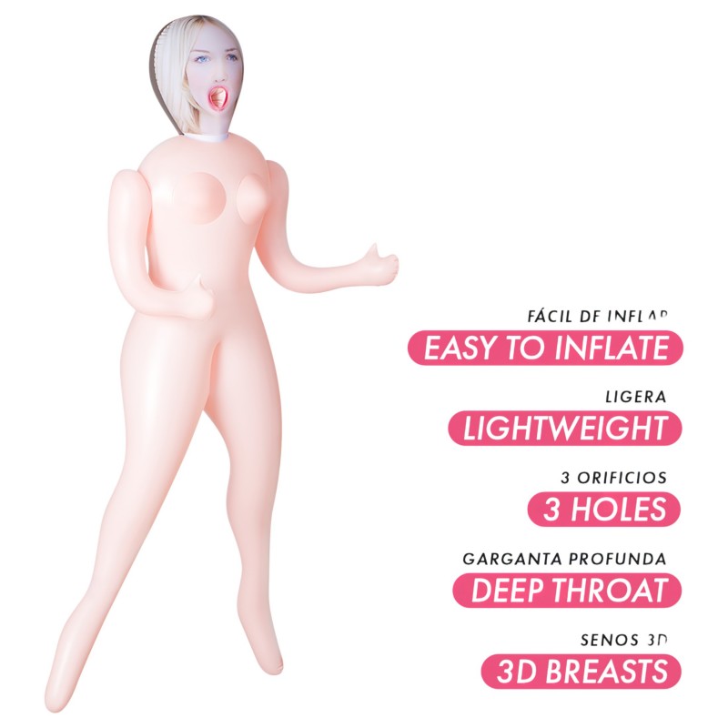 Intense Dolls Ingrid - felfújható guminő 126980 termék bemutató kép