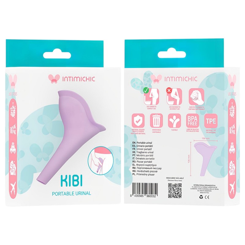 Intimichic Kibi - női pisilő tölcsér (lila) 151124 termék bemutató kép
