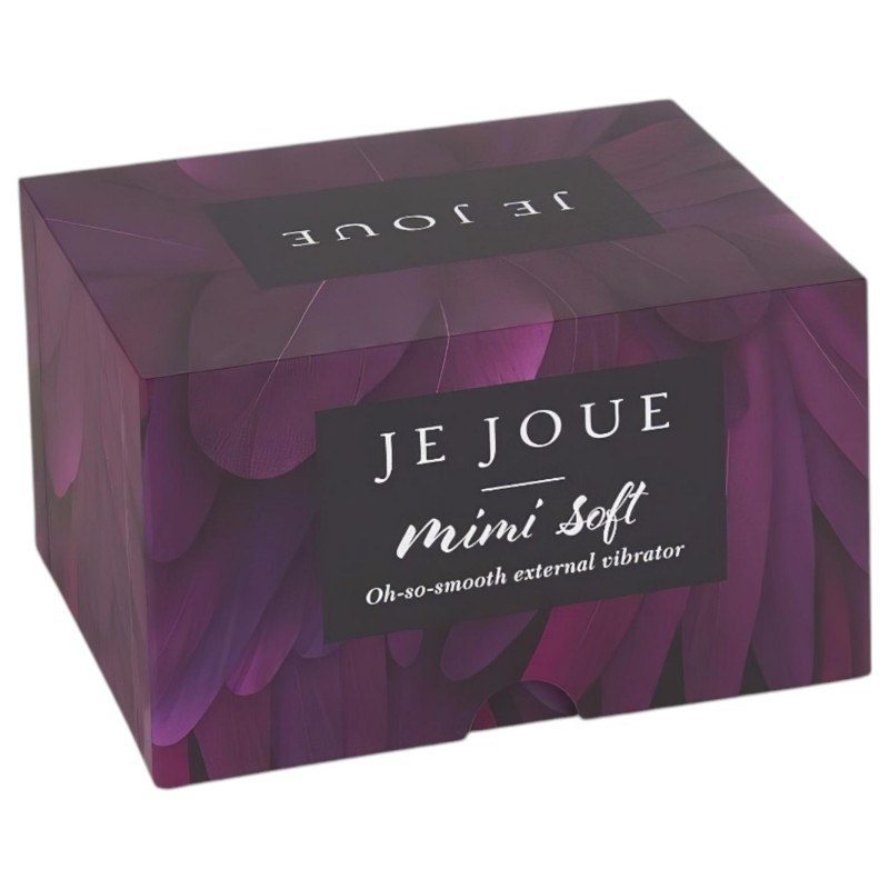 Je Joue Mimi Soft - akkus, vízálló csikló vibrátor (lila) 117550 termék bemutató kép