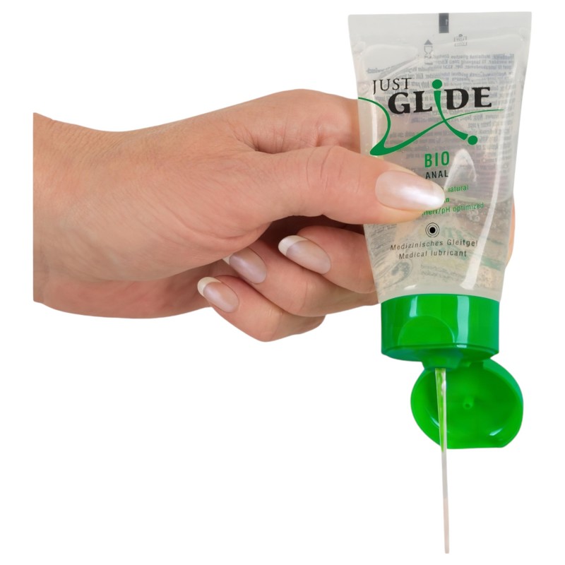 Just Glide Bio ANAL - vízbázisú vegán síkosító (50 ml) 130829 termék bemutató kép