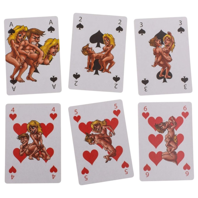 Kama Sutra - mókás francia kártya (54 db) 133549 termék bemutató kép
