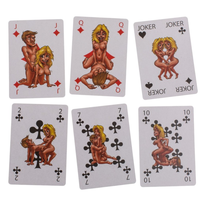 Kama Sutra - mókás francia kártya (54 db) 96351 termék bemutató kép