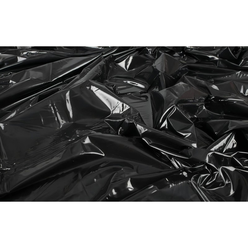 Fetish - lakk lepedő - 200 × 230 cm (fekete) 130093 termék bemutató kép