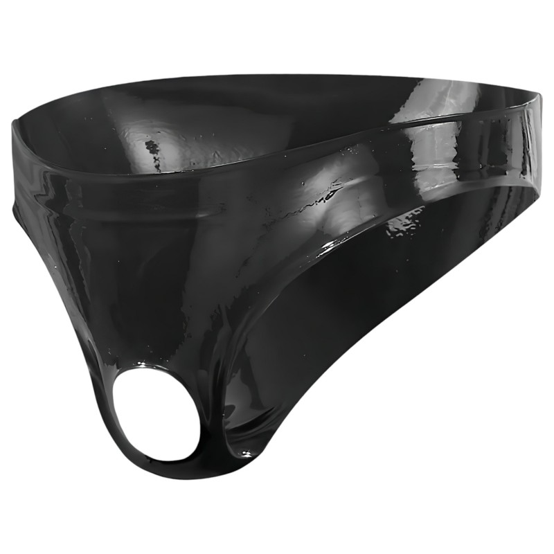 LATEX - showmaster - férfi alsó (fekete) 153051 termék bemutató kép