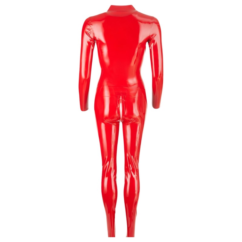 LATEX - hosszúujjú női overál (piros) 115348 termék bemutató kép