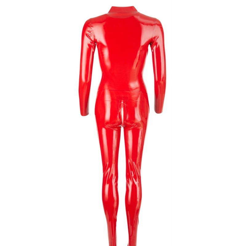 LATEX - hosszúujjú női overall (piros) 47897 termék bemutató kép