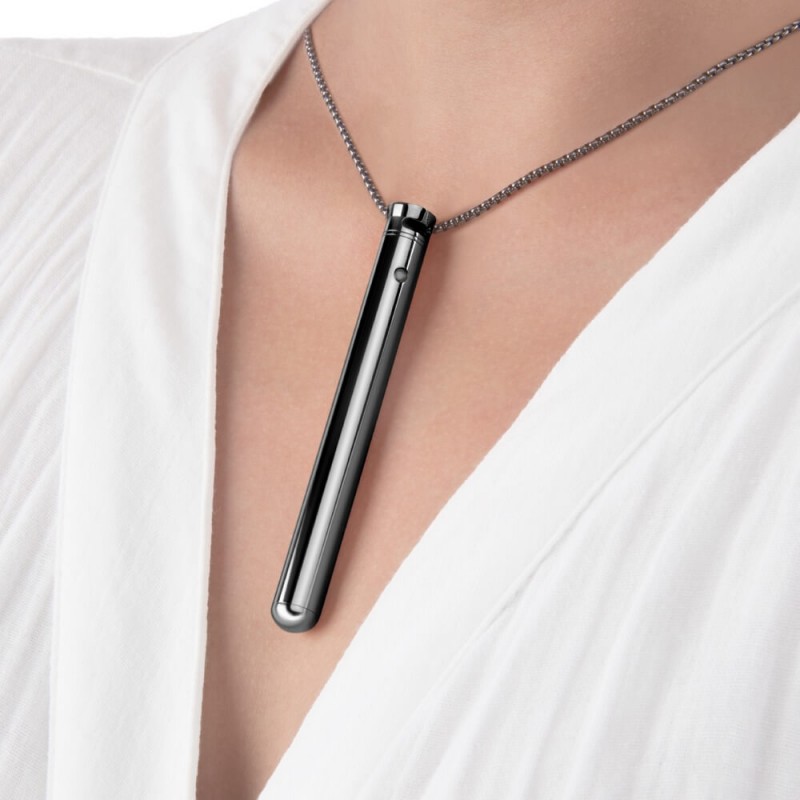 le Wand - luxus vibrátor nyaklánc - (fekete) 95881 termék bemutató kép