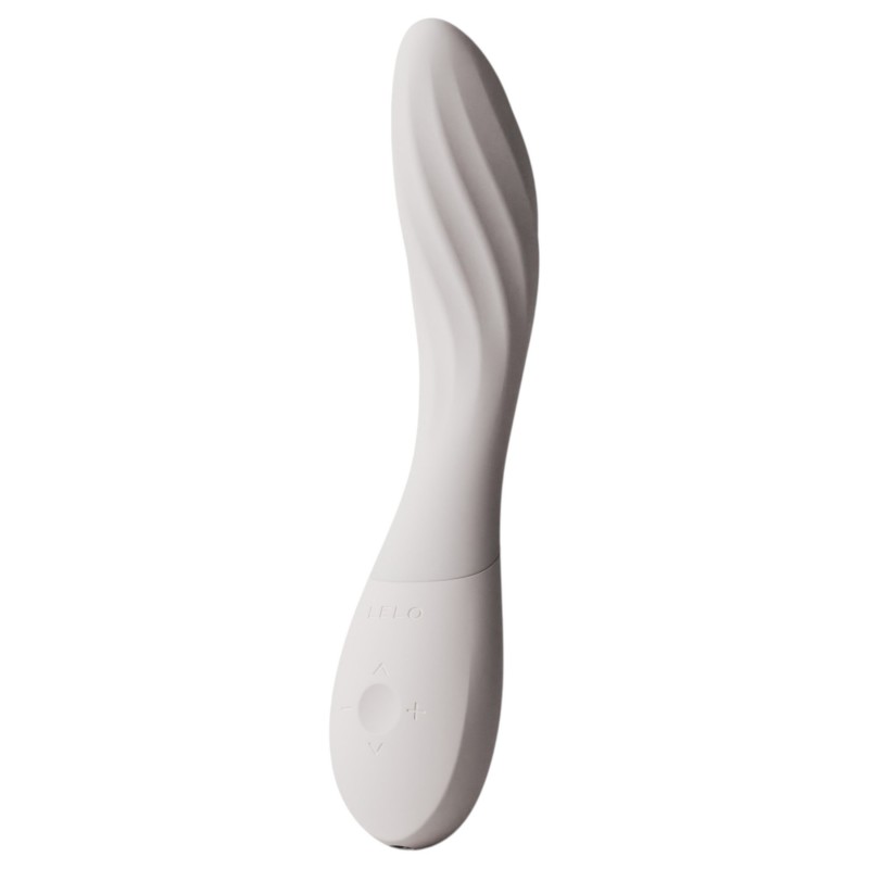 LELO Mona Spectra - okos G-pont vibrátor LED-fénnyel (fehér) 151152 termék bemutató kép