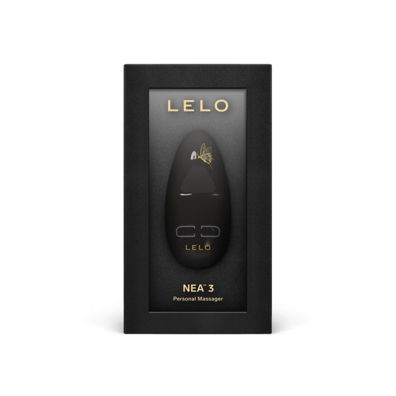 LELO Nea 3 - akkus, vízálló csikló vibrátor (fekete) 77119 termék bemutató kép