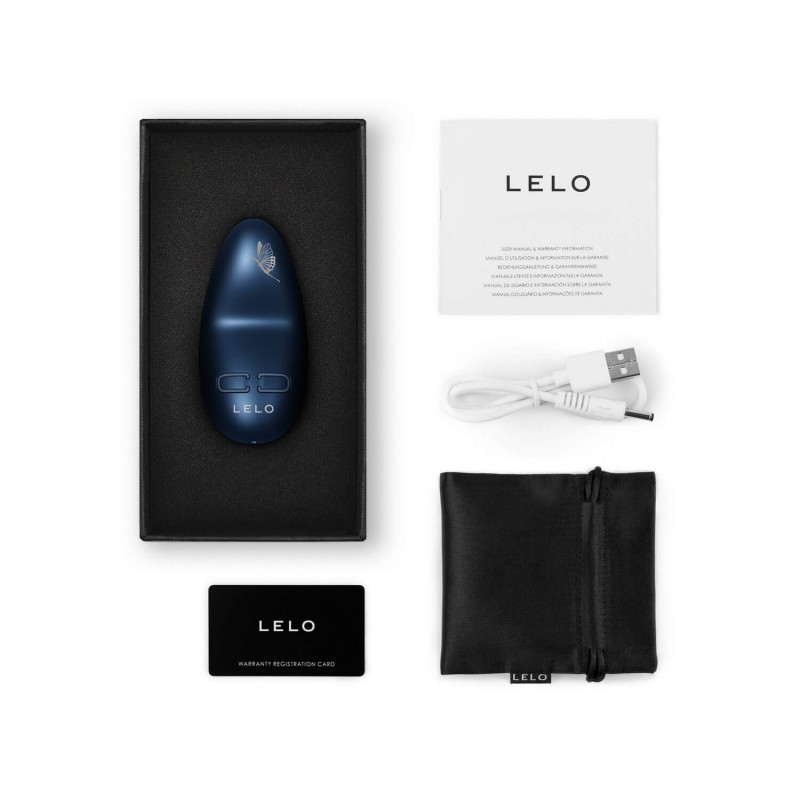 LELO Nea 3 - akkus, vízálló csikló vibrátor (kék) 77105 termék bemutató kép