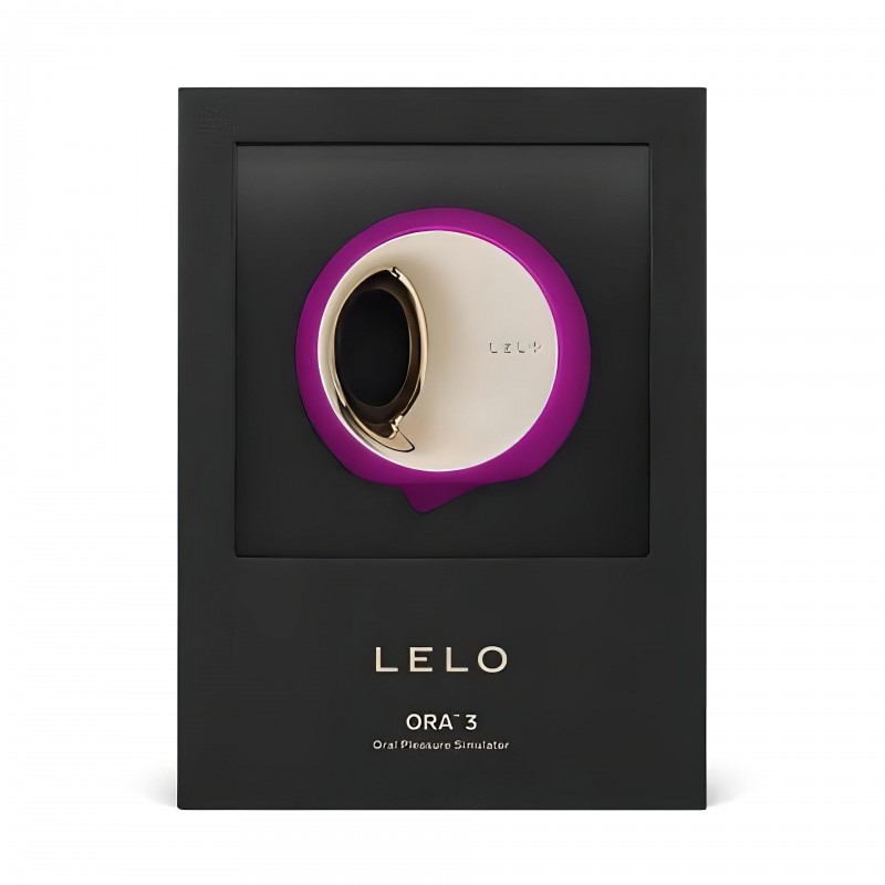 LELO Ora 3 - orálszex szimulátor és csikló vibrátor (lila) 117221 termék bemutató kép