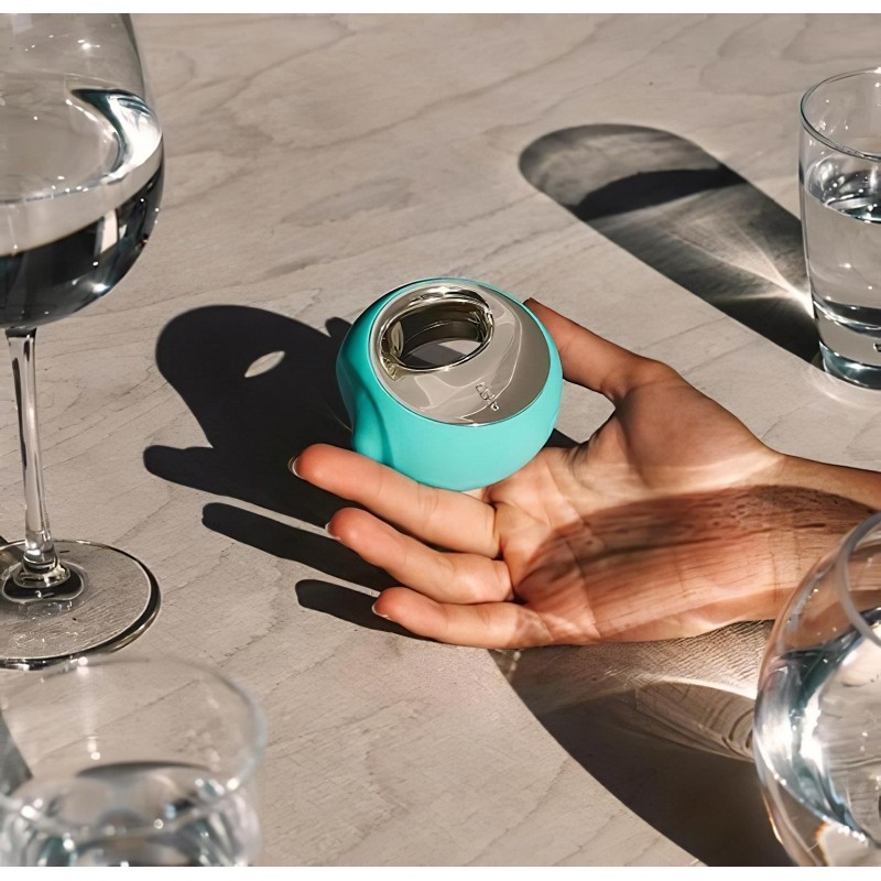 LELO Ora 3 - orálszex szimulátor és csikló vibrátor (türkiz) 117496 termék bemutató kép