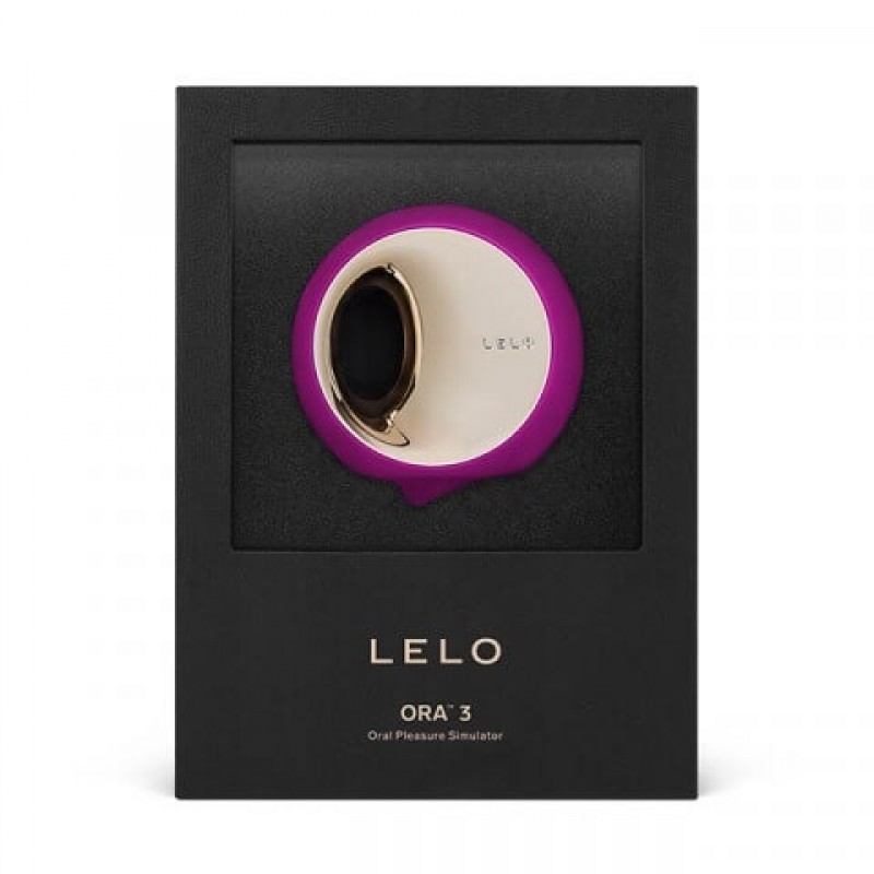 LELO Ora 3 - orálszex szimulátor és csikló vibrátor (lila) 82510 termék bemutató kép
