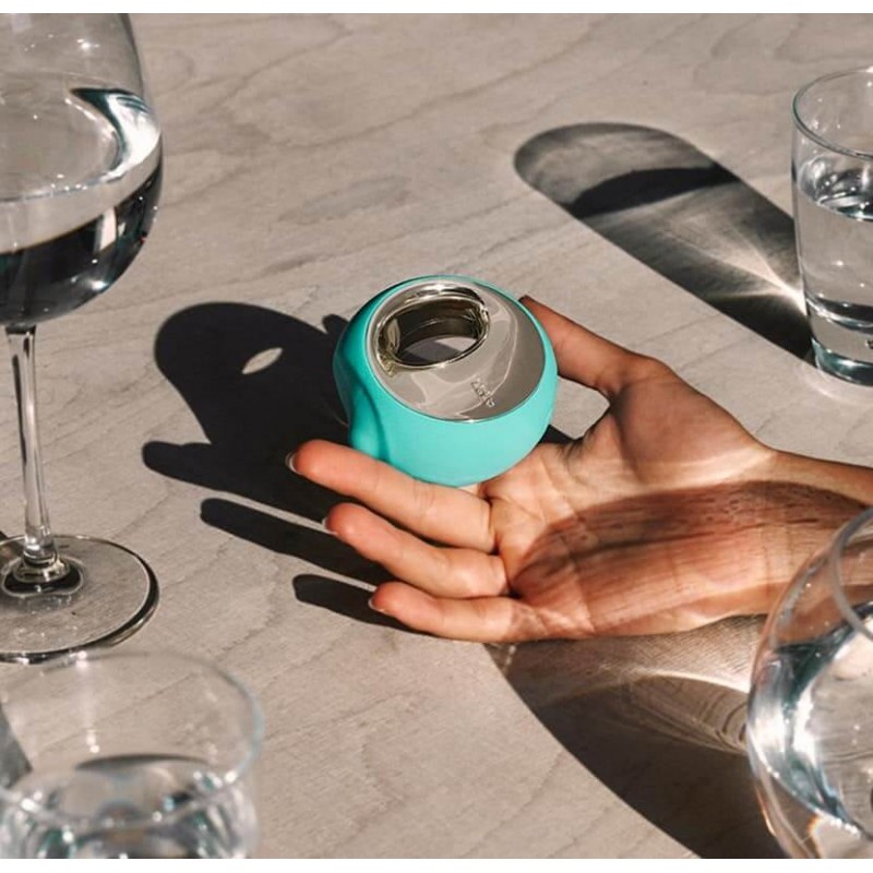 LELO Ora 3 - orálszex szimulátor és csikló vibrátor (türkiz) 82498 termék bemutató kép