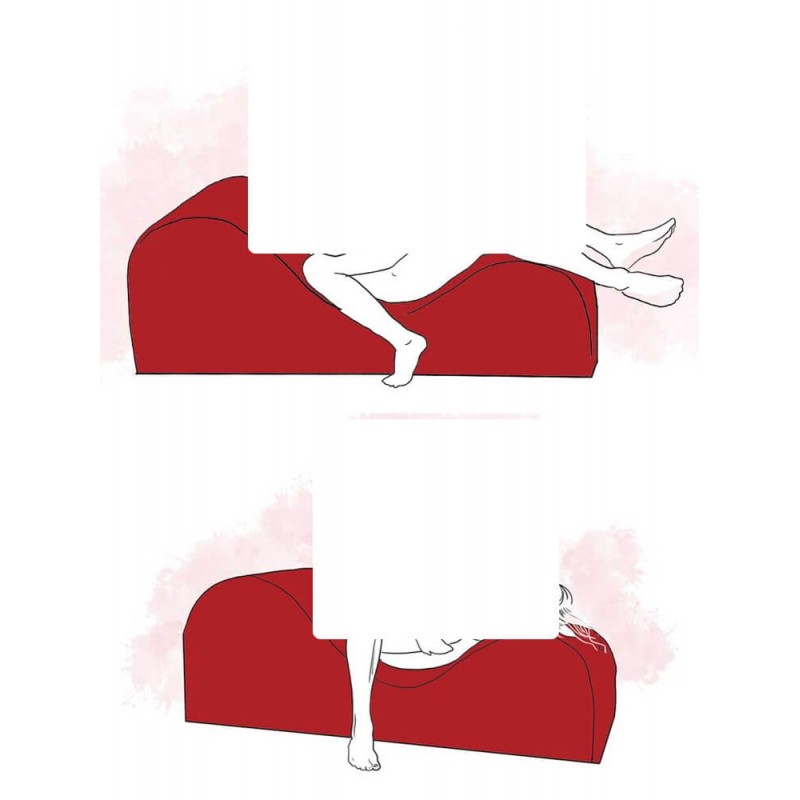 Liberator Esse Lounger - variálható szex szófa (fekete) 92917 termék bemutató kép