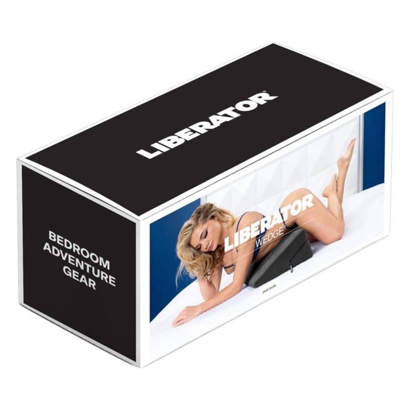 Liberator Wedge - ék alakú szexpárna (fekete) 95584 termék bemutató kép