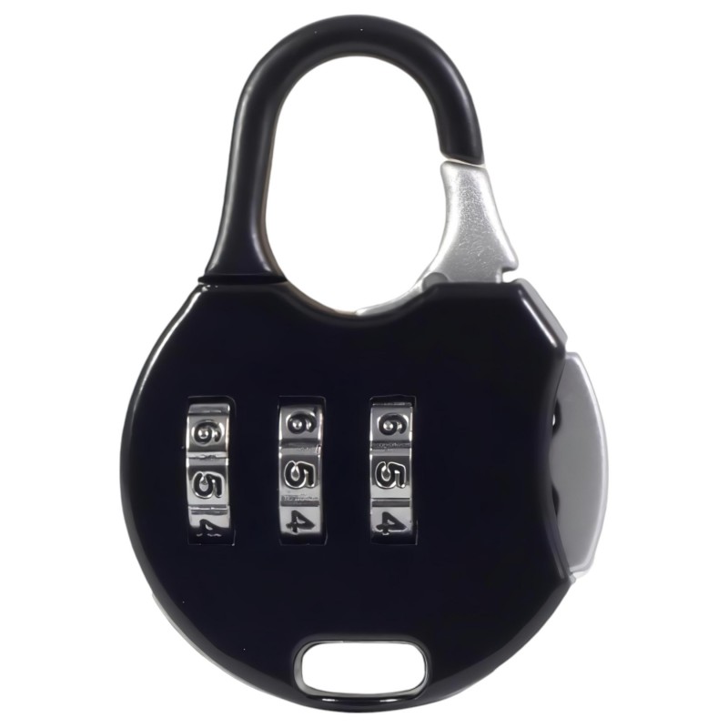 LOCK A WILLY - szilikon pénisz ketrec lakattal (fekete) 118256 termék bemutató kép