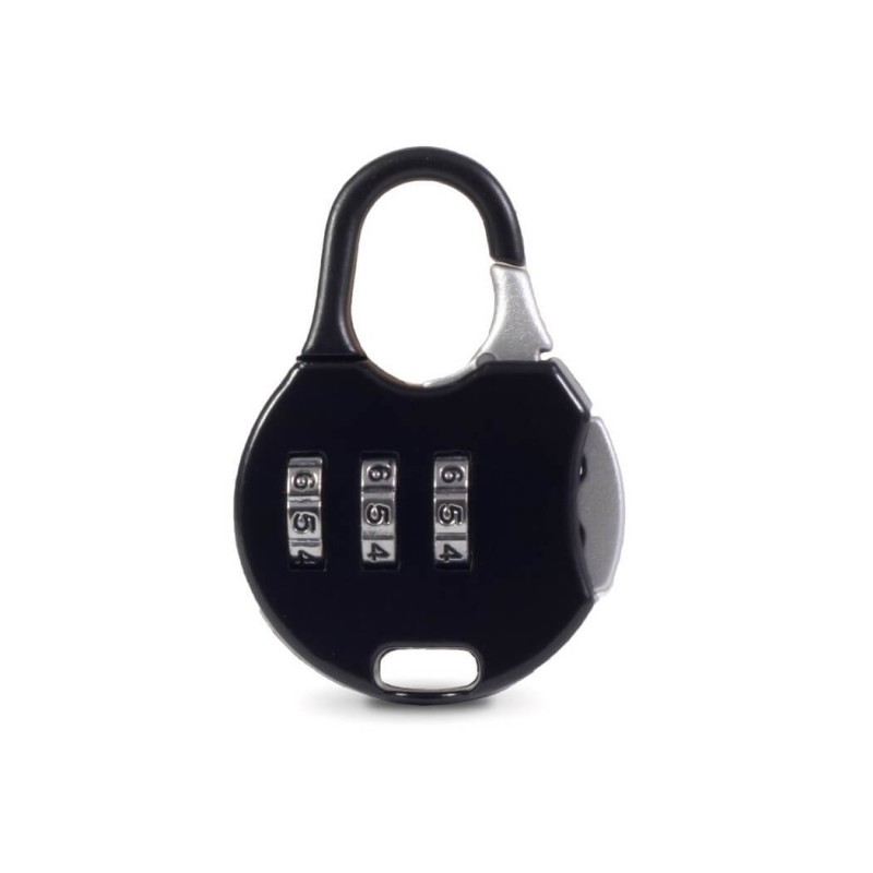 LOCK A WILLY - szilikon pénisz ketrec lakattal (fekete) 57698 termék bemutató kép
