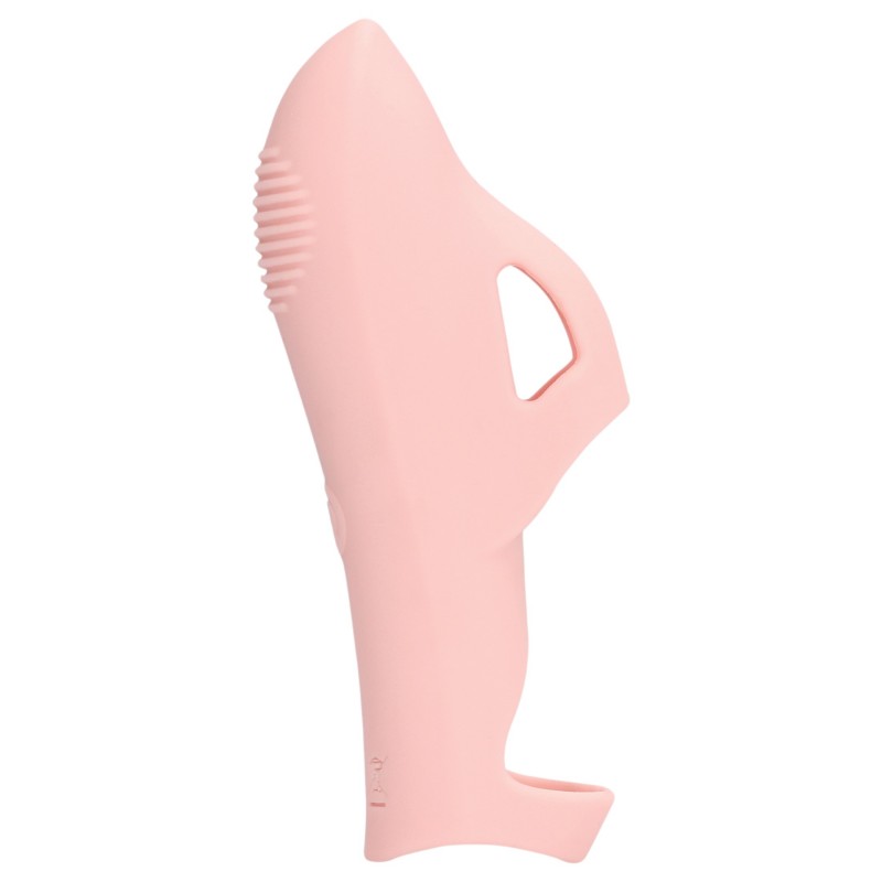 Loveline - bordázott ujjvibrátor (pink) 122600 termék bemutató kép