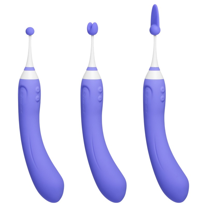 Lovense Hyphy - App-vezérelt 2in1 vibrátor (lila) 145784 termék bemutató kép