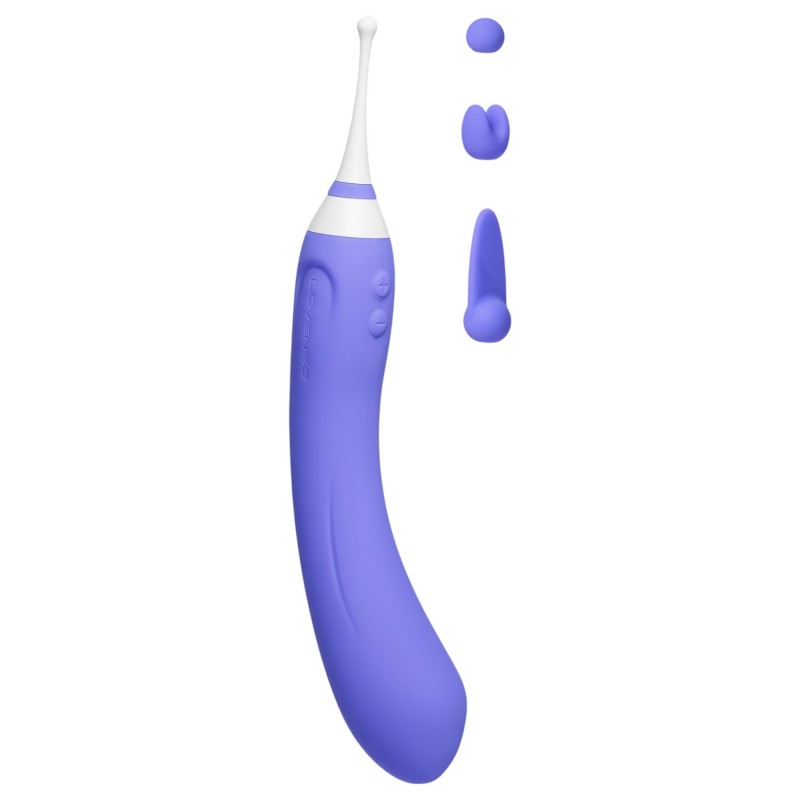 Lovense Hyphy - App-vezérelt 2in1 vibrátor (lila) 145788 termék bemutató kép