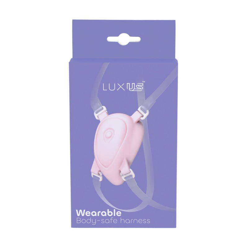 LUXUS Wearable Harness - testhám pótcsomag LuxHer-hez (rózsaszín) 140399 termék bemutató kép
