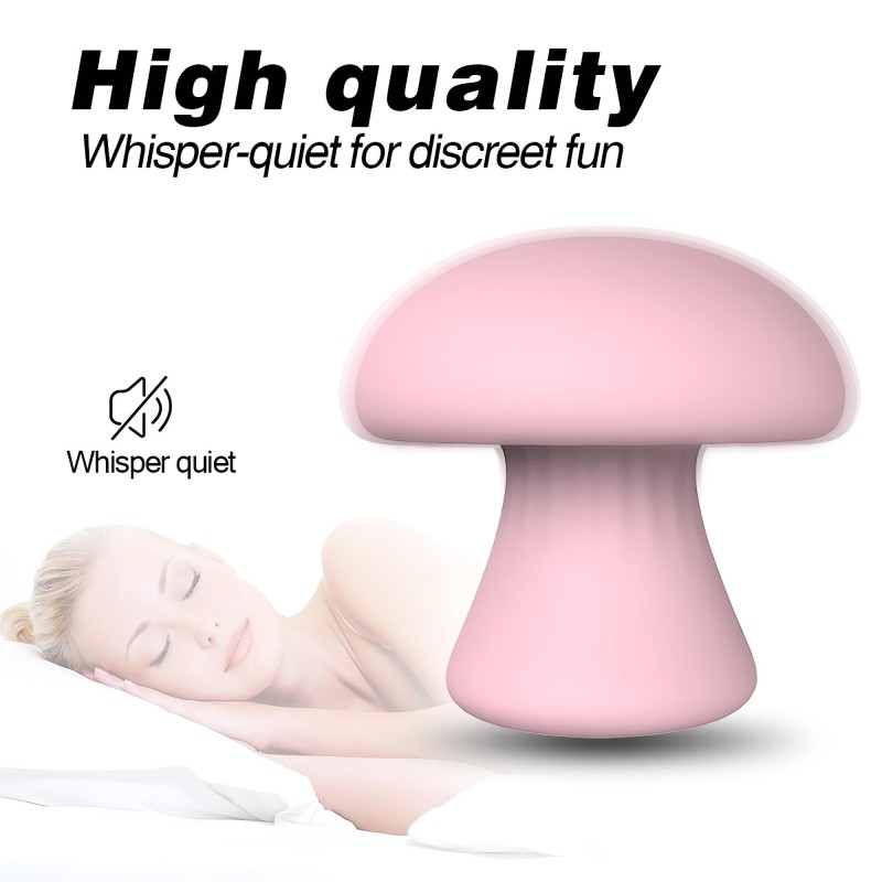 Magic Mushroom - akkus arcmasszírozó (pink) 97536 termék bemutató kép