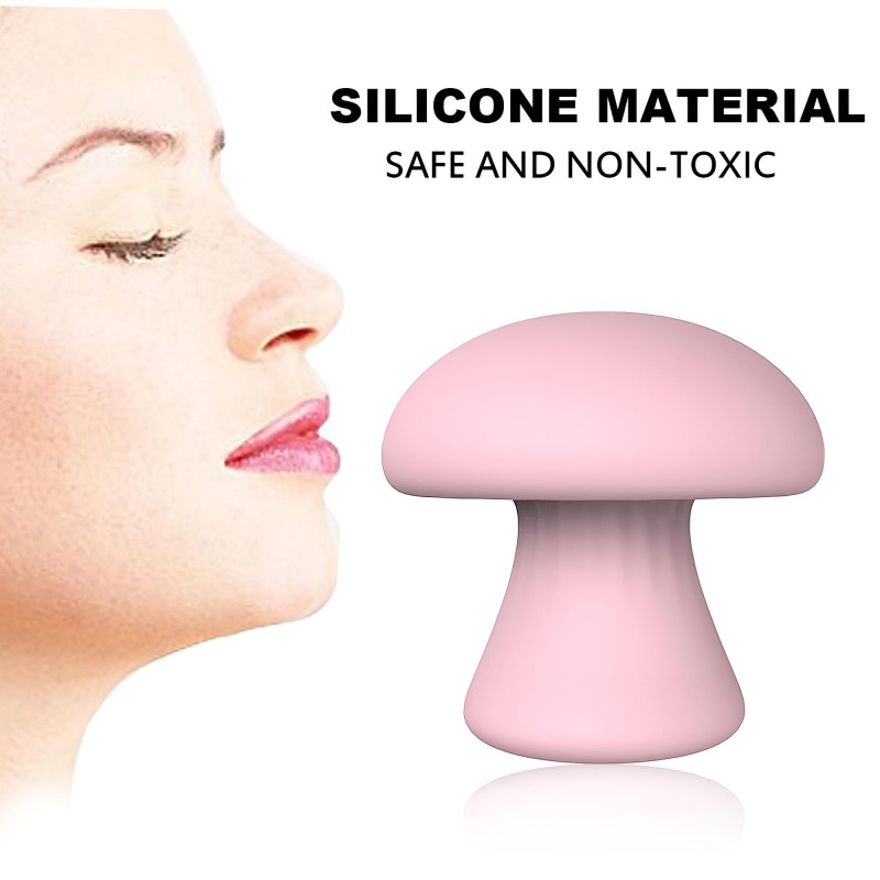 Magic Mushroom - akkus arcmasszírozó (pink) 97539 termék bemutató kép