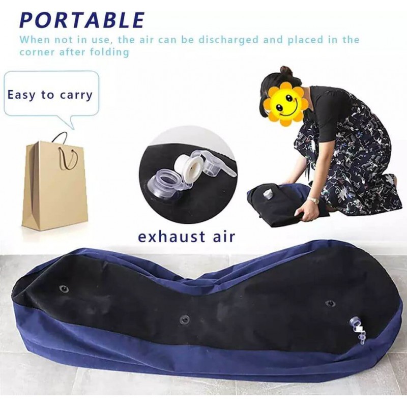 Magic Pillow - Felfújható szex szófa - nagy (kék) 70255 termék bemutató kép