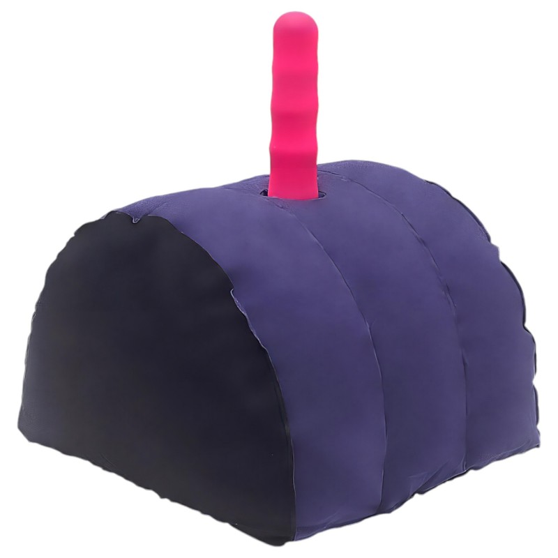 Magic Pillow - Felfújható szexpárna - dildótartóval (lila) 111963 termék bemutató kép