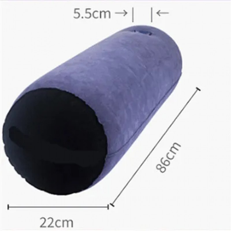 Magic Pillow - felfújható szexpárna - hengeres (lila) 76705 termék bemutató kép