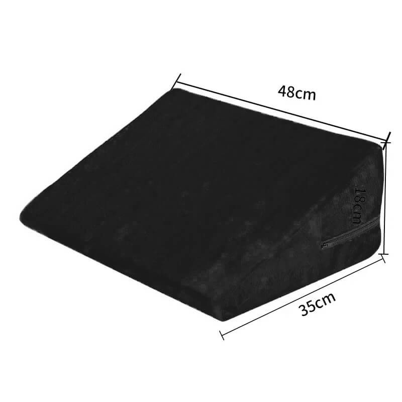 Desirel Magic Pillow ék szexpárna szett pároknak - kicsi + nagy (fekete) 74364 termék bemutató kép